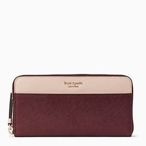 HP NEW Kate Spade Cameron Large Continental Wallet